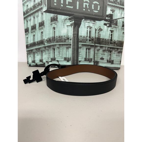 Coach 91305 Plaque Cut-To-Size Reversible Belt 38mm